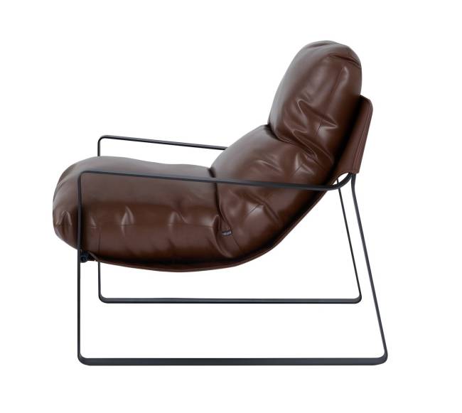 moderni PU odinė kėdė su metaliniu rėmu8