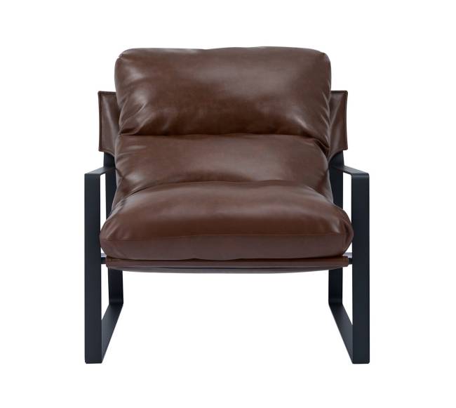 moderni PU odinė kėdė su metaliniu rėmu9