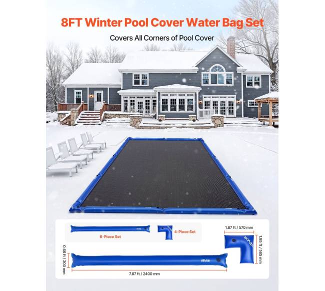 6 vandens maišų komplektas baseino dangčiui1