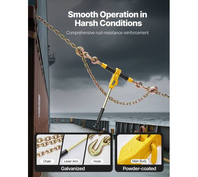 Grandininis veržtuvas 8 mm x 3 m su G80 grandine3