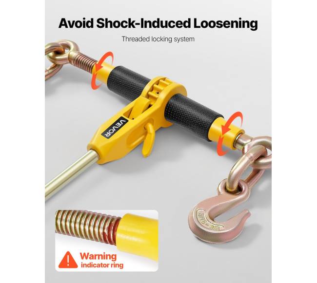 Grandininis veržtuvas 8 mm x 3 m su G80 grandine4