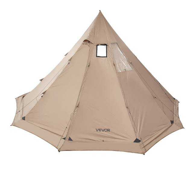 Tipi palapinė su krosnies įvadu 4-6 žmonėms10