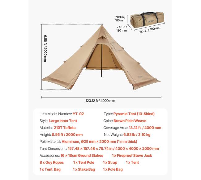 Tipi palapinė su krosnele 4 asmenims5