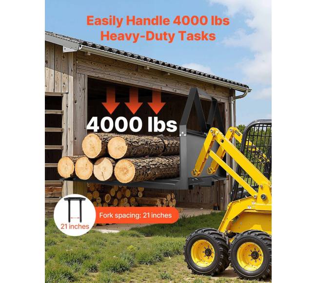 Šakės rėmo priedas su 122 cm šakėmis1