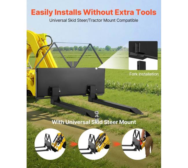 Šakės rėmo priedas su 122 cm šakėmis2