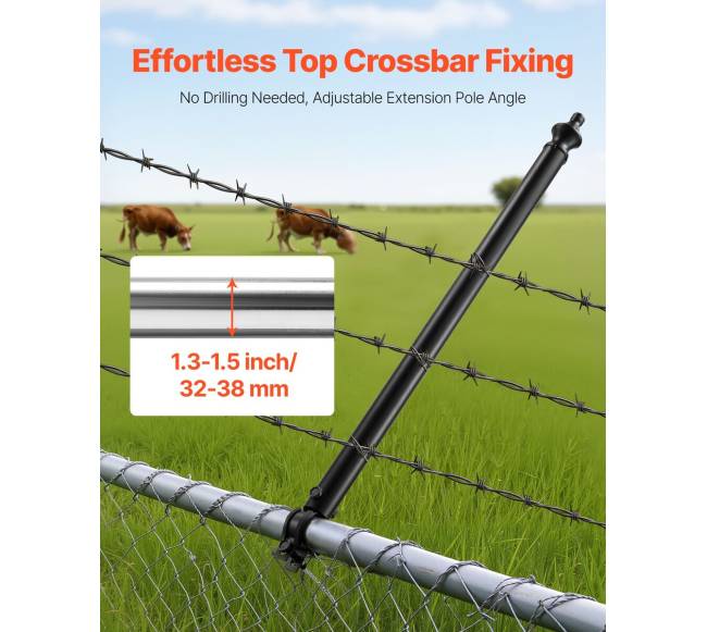 Tvoros prailgintuvas 9 vnt. 70 cm 1.3-1.5 cm4