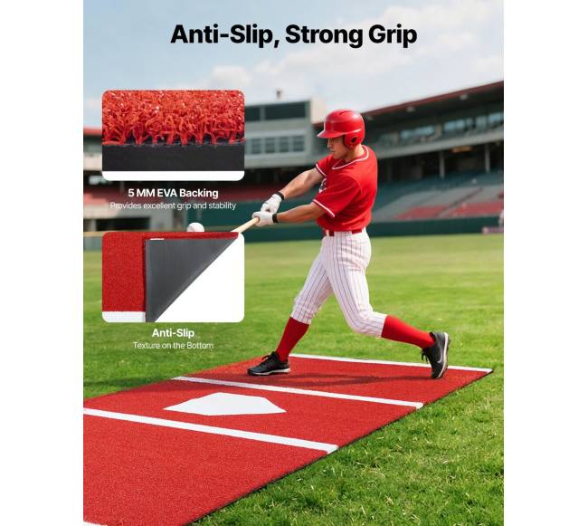 beisbolo smūgių kilimėlis 300x116 cm3