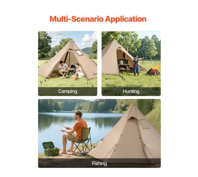 Piramidė palapinė su krosnele dviem asmenims5