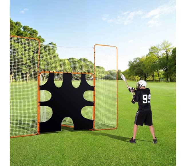 3-in-1 lacroso vartai su tinklu ir atšokimu7