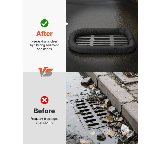 Nuosėdų filtras 4vnt 13 cm x 3 m3