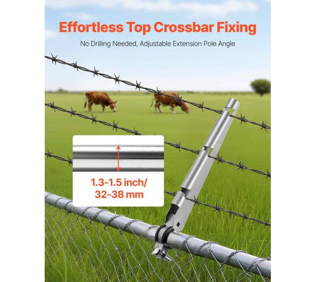 10 vnt. 37,5 cm spygliuotos vielos laikikliai tvorai4