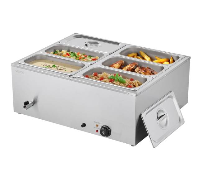 Kompaktiškas maisto šildytuvas, 6 indai8