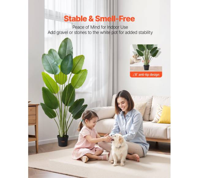 1829 mm rojaus paukščio dirbtinis medis su vazonu2