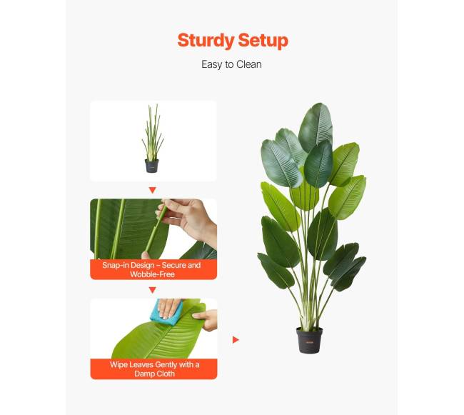 1829 mm rojaus paukščio dirbtinis medis su vazonu3