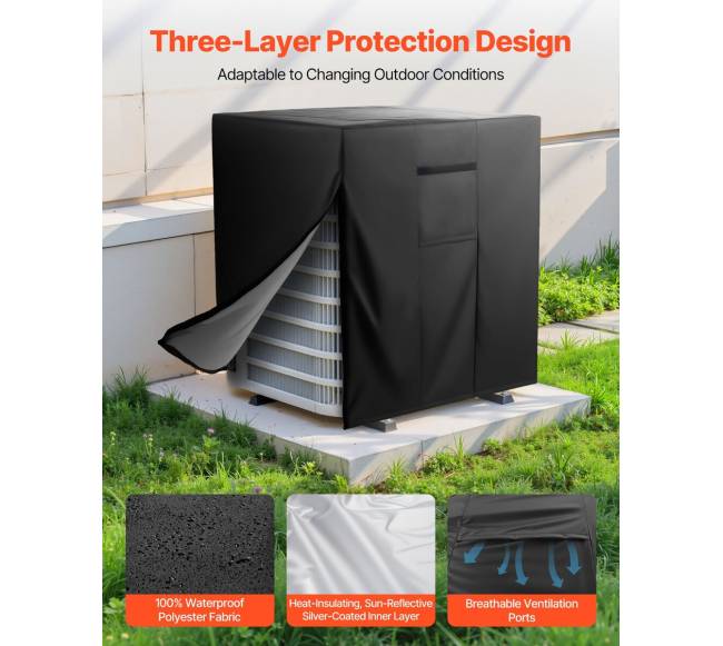 Lauko oro kondicionieriaus uždangalas 960 x 960 x 1010 mm2