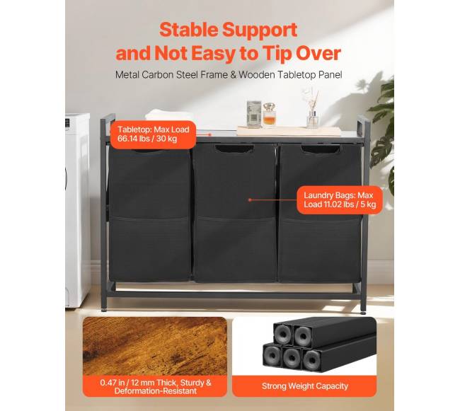 Skalbyklos rūšiuotuvas su trijų sekcijų stalu1