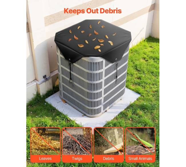 Universalus kondicionieriaus uždangalas 810 x 810 mm4