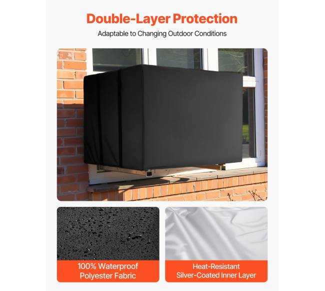 Oro kondicionieriaus danga 530 x 400 x 380 mm vandeniui2