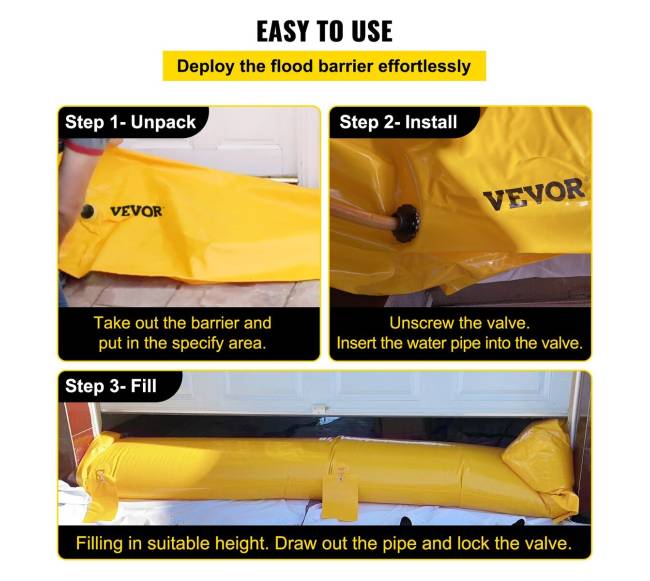 Hidro barjeras potvyniams kontroliuoti 7,32 m3