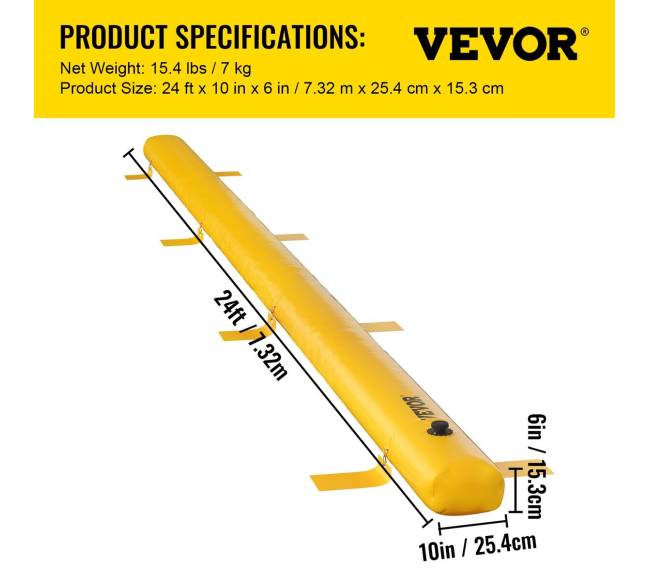Hidro barjeras potvyniams kontroliuoti 7,32 m6