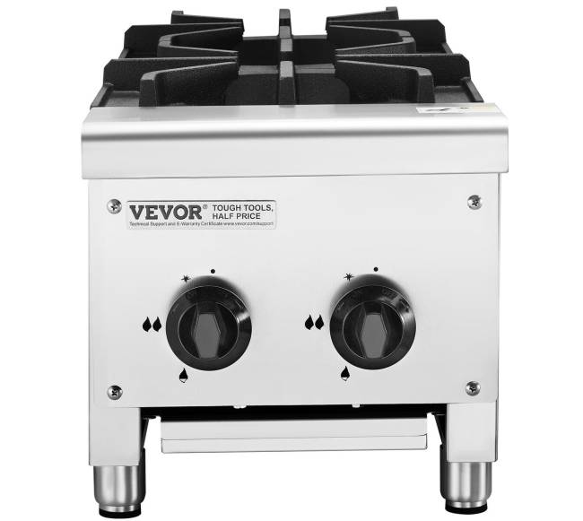 Dujinė viryklė su 2 kaitvietėmis9