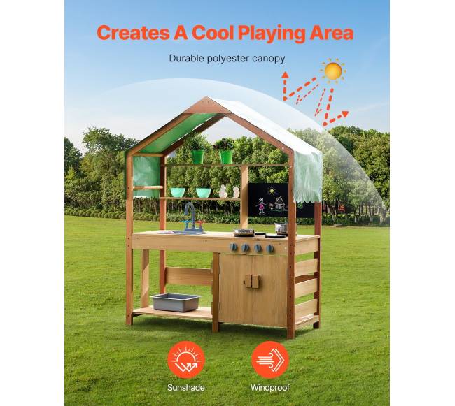 Medinė žaidimų virtuvė vaikams1