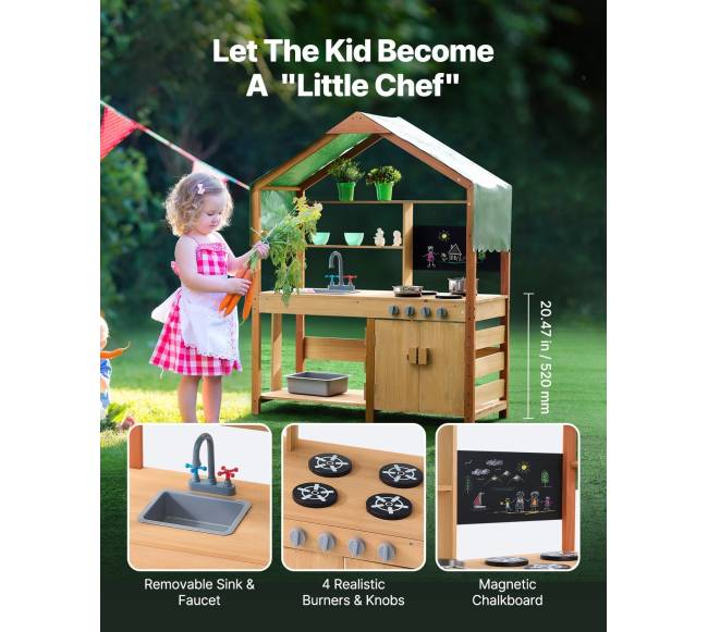 Medinė žaidimų virtuvė vaikams3