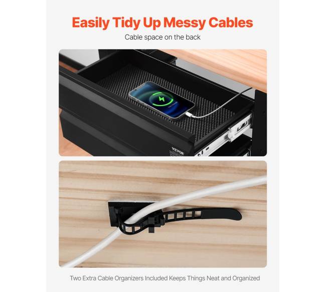 dviejų stalčių 40 cm stalčių organizatorius4