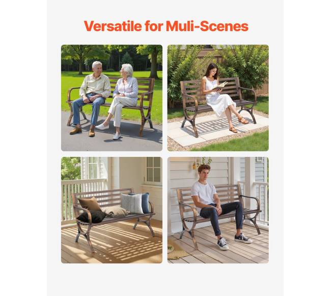 lauko suoliukas su metaliniu rėmu5