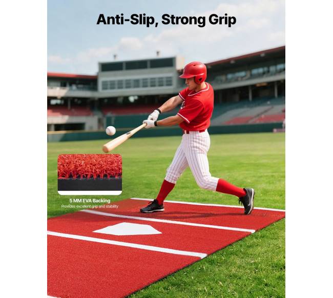 Basebolo ir minkštojo kamuolio treniruočių kilimėlis3