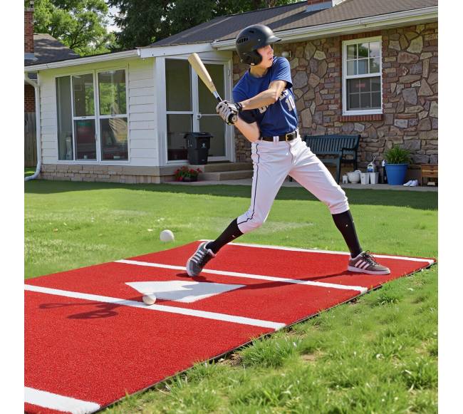 Basebolo ir minkštojo kamuolio treniruočių kilimėlis7
