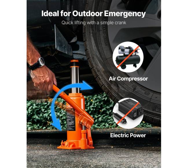 Hidraulinis butelinis domkratas automobiliams 10 t3