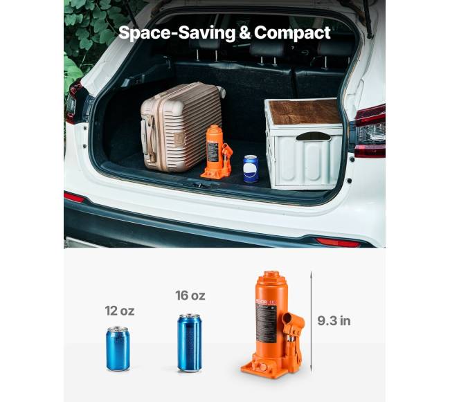 Hidraulinis butelinis domkratas automobiliams 10 t4