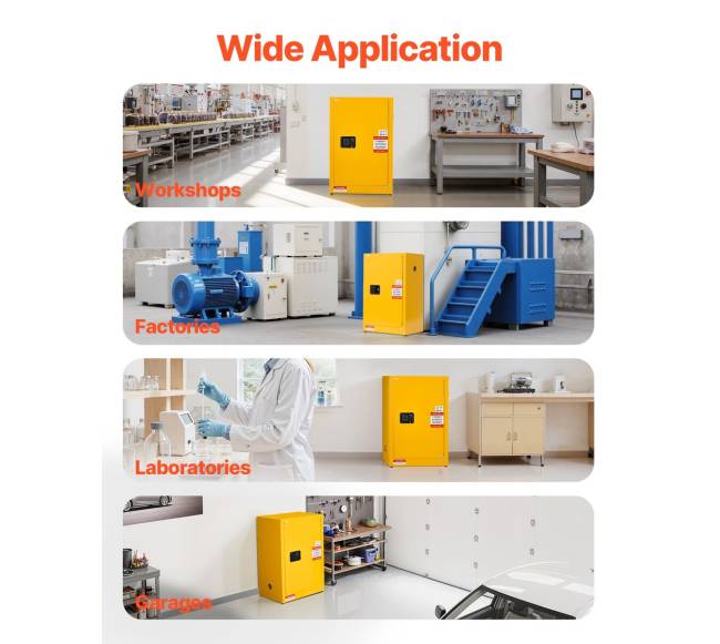 13 galonų degiųjų skysčių spintelė6