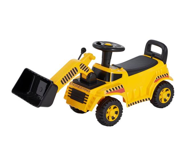 Vaikiška mašinėlė su kasimo kaušu ir talpykla9