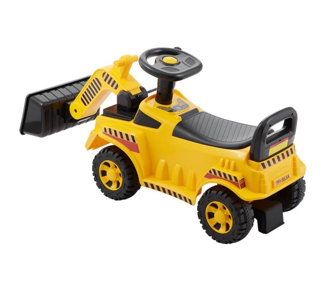 Vaikiška mašinėlė su kasimo kaušu ir talpykla10