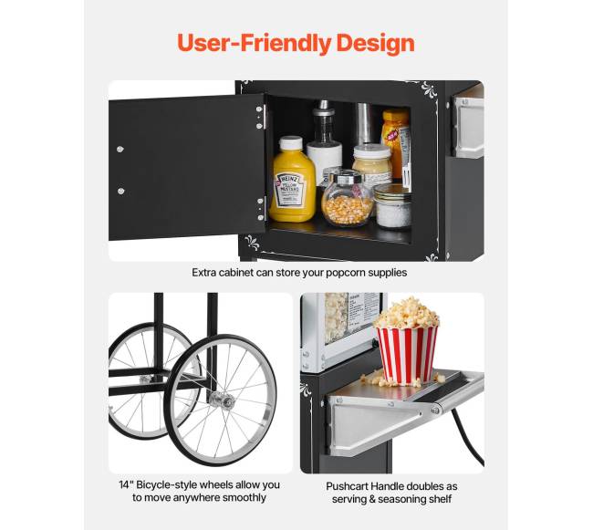 Spragintuvė su vežimėliu 800W juoda4