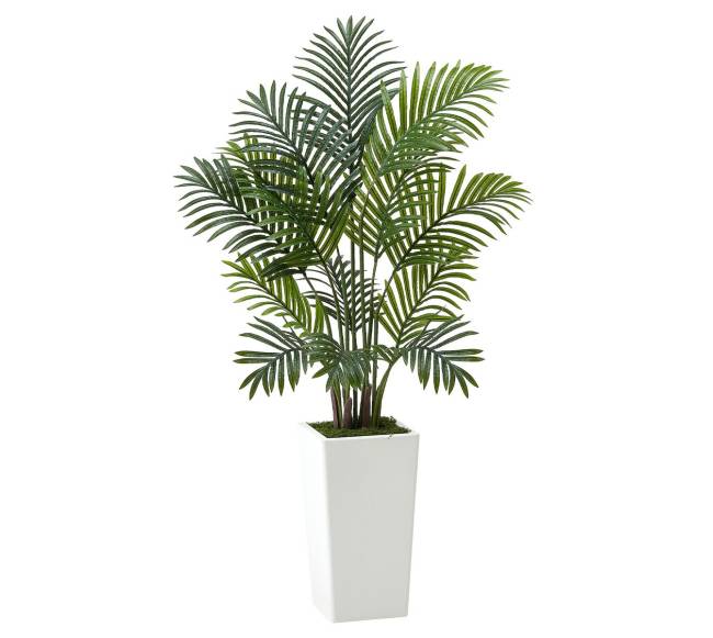 121 cm dirbtinės arekos palmės su vazonu0