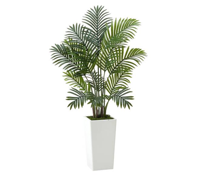 121 cm dirbtinės arekos palmės su vazonu10