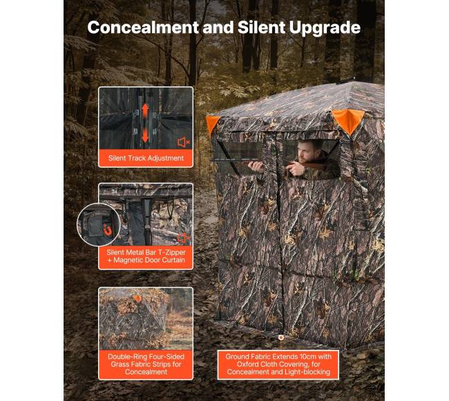 Permatoma medžioklės slėptuvė 4-5 žmonių2