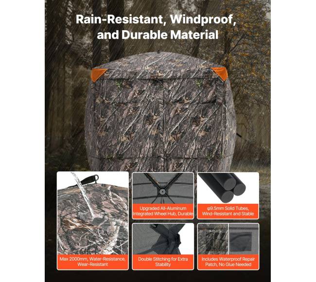 Permatoma medžioklės slėptuvė 4-5 žmonių3