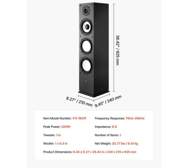 Grindinė kolonėlė 200W6