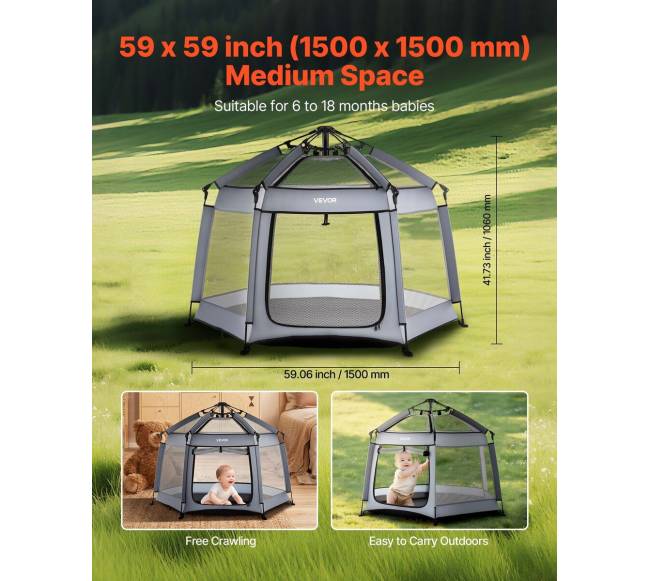 Nešiojama vaikiška tvorelė su UPF 50+ apsauga1