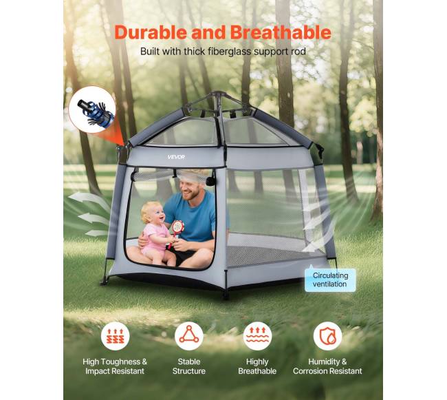 Nešiojama vaikiška tvorelė su UPF 50+ apsauga2