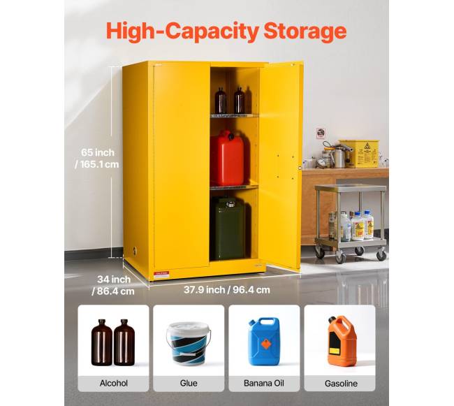 65 gal degiųjų medžiagų spinta su lentyna2