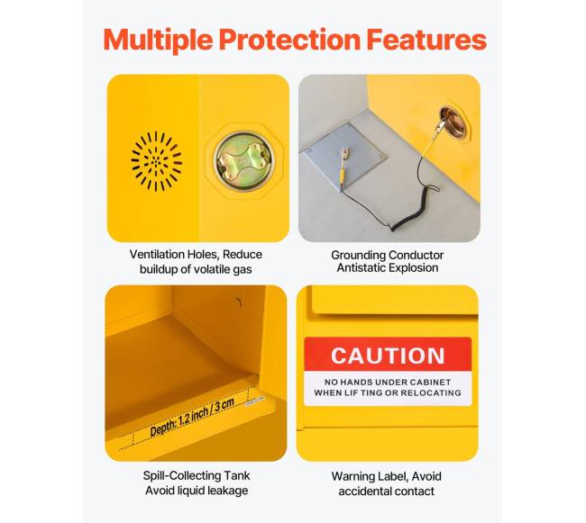 65 gal degiųjų medžiagų spinta su lentyna3