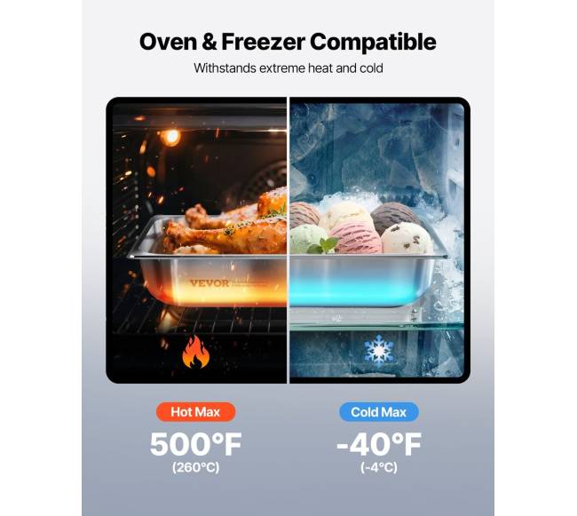 pusės dydžio viešbučio garų stalo padėklai 4 vnt.3