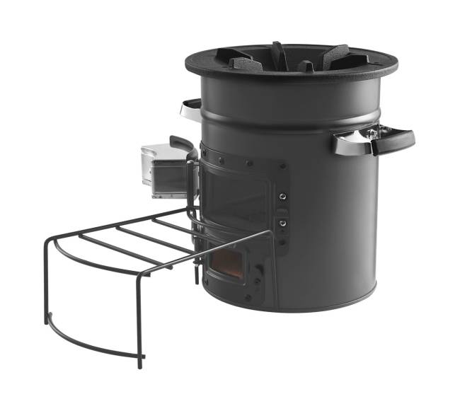 Kempinginė raketinė krosnelė su dvigubomis durimis8