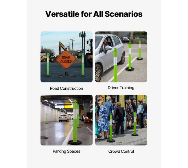 Trys eismo atskyrimo stulpeliai 1140 mm5