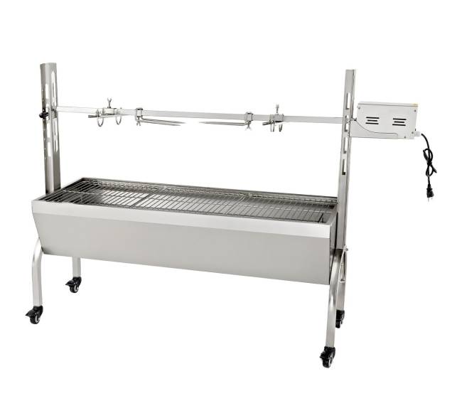 Nerūdijančio plieno grilis su varikliu8